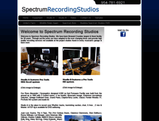 spectrumrecording.net screenshot