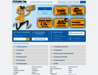 spediamo.it screenshot