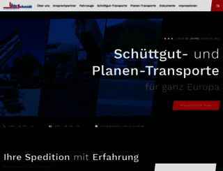spedition-udo-schmidt.de screenshot