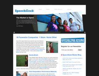 speechgeek.com screenshot