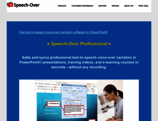 speechover.com screenshot