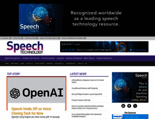 speechtechmag.com screenshot