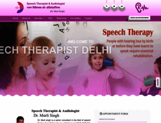 speechtherapistdelhi.com screenshot