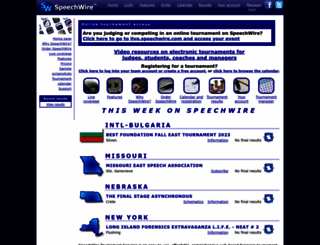 speechwire.com screenshot