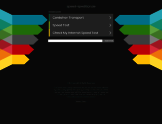 speed-spedition.de screenshot
