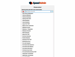 speedadmin.dk screenshot