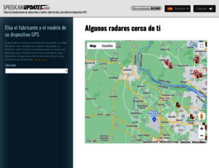 speedcamupdates.es screenshot