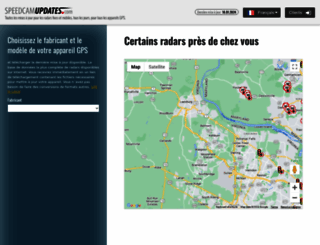 speedcamupdates.fr screenshot