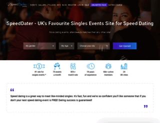 speeddateronline.co.uk screenshot