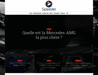 speeder.fr screenshot