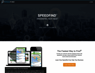 speedfind.com screenshot