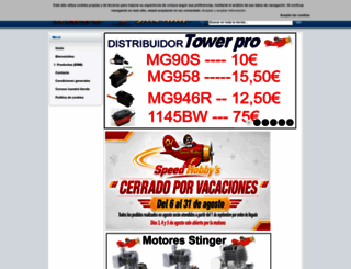 speedhobbys.com screenshot