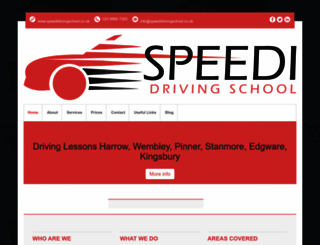 speedidrivingschool.co.uk screenshot