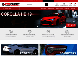 speedindustry.com screenshot