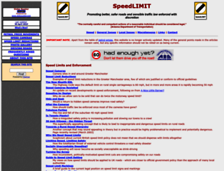 speedlimit.org.uk screenshot