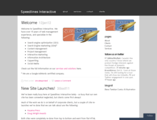 speedlines.com screenshot