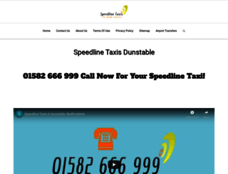 speedlinetaxis.org.uk screenshot