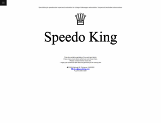 speedoking.com screenshot