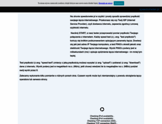 speedometer.pl screenshot