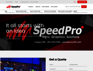 speedpronorth.com screenshot