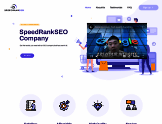 speedrankseo.com screenshot