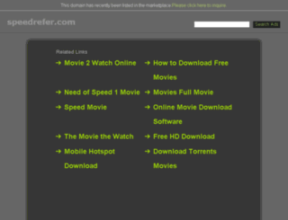 speedrefer.com screenshot