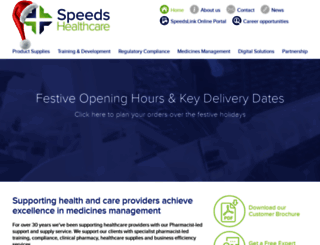 speedshealthcare.co.uk screenshot