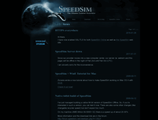 speedsim.net screenshot
