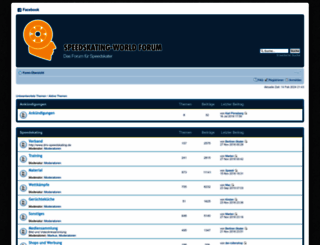 speedskating-world.de screenshot