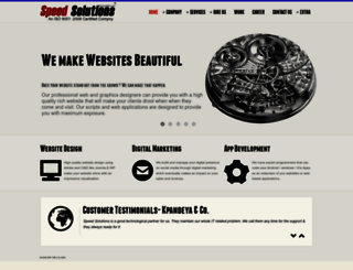 speedsolutions.co.in screenshot