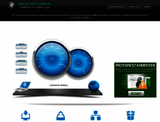 speedtest.com.pl screenshot