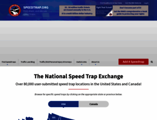 speedtrap.org screenshot