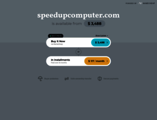 speedupcomputer.com screenshot
