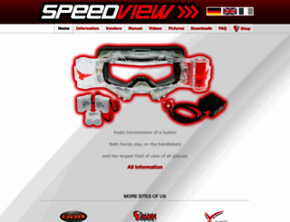 speedviewgoggles.de screenshot