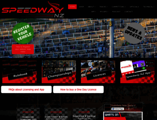speedway.co.nz screenshot