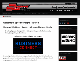 speedwaysignsaz.com screenshot
