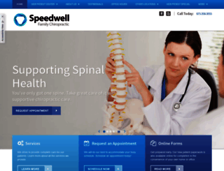 speedwellchiro.com screenshot