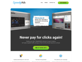 speedyads.com screenshot