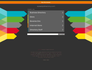 speedydirectory.com screenshot
