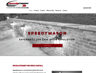 speedymason.com screenshot
