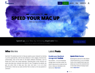 speedyourmacup.com screenshot