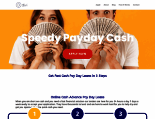speedypaydaycash.net screenshot