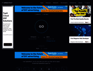 speedypc.speedtest.net screenshot