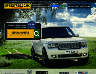 speedyreg.co.uk screenshot