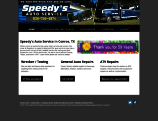 speedysautoservice.com screenshot