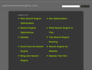speedysearchengine.com screenshot