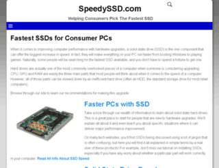 speedyssd.com screenshot