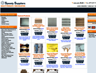 speedysuppliers.com screenshot