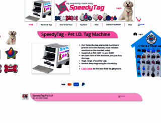 speedytag.com.au screenshot