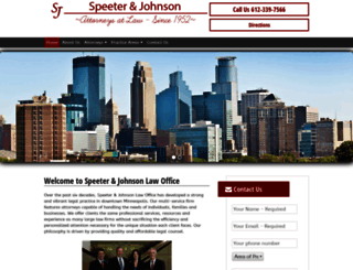 speeterjohnson.com screenshot